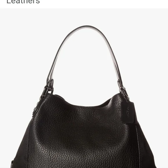 Coach Black Leather Hobo Bag - Picture 12 of 12